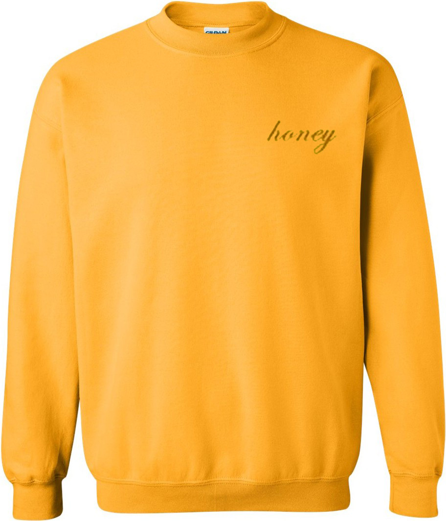 honey colored sweater