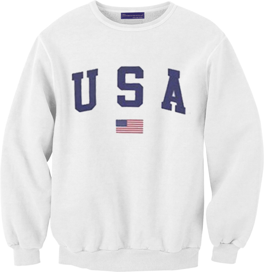 USA Crewneck Sweatshirt - donefashion.com